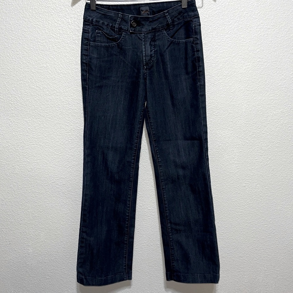 Jag Jeans Mid Rise Denim Trouser Straight Leg